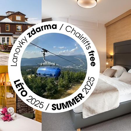 Hotel Snezka Špindlerŭv Mlýn Luaran gambar